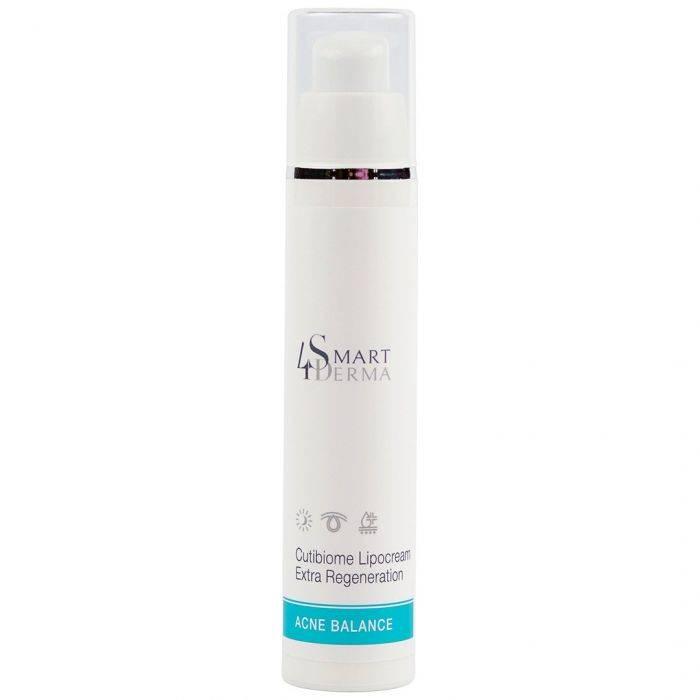 Нічний ліпосомальний крем «Кутибіом» Smart4Derma Acne Balance