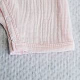 Дитячий комбінезон Кімоно з мусліну 223014 Minikin, р.56 Рожевий, фото 4