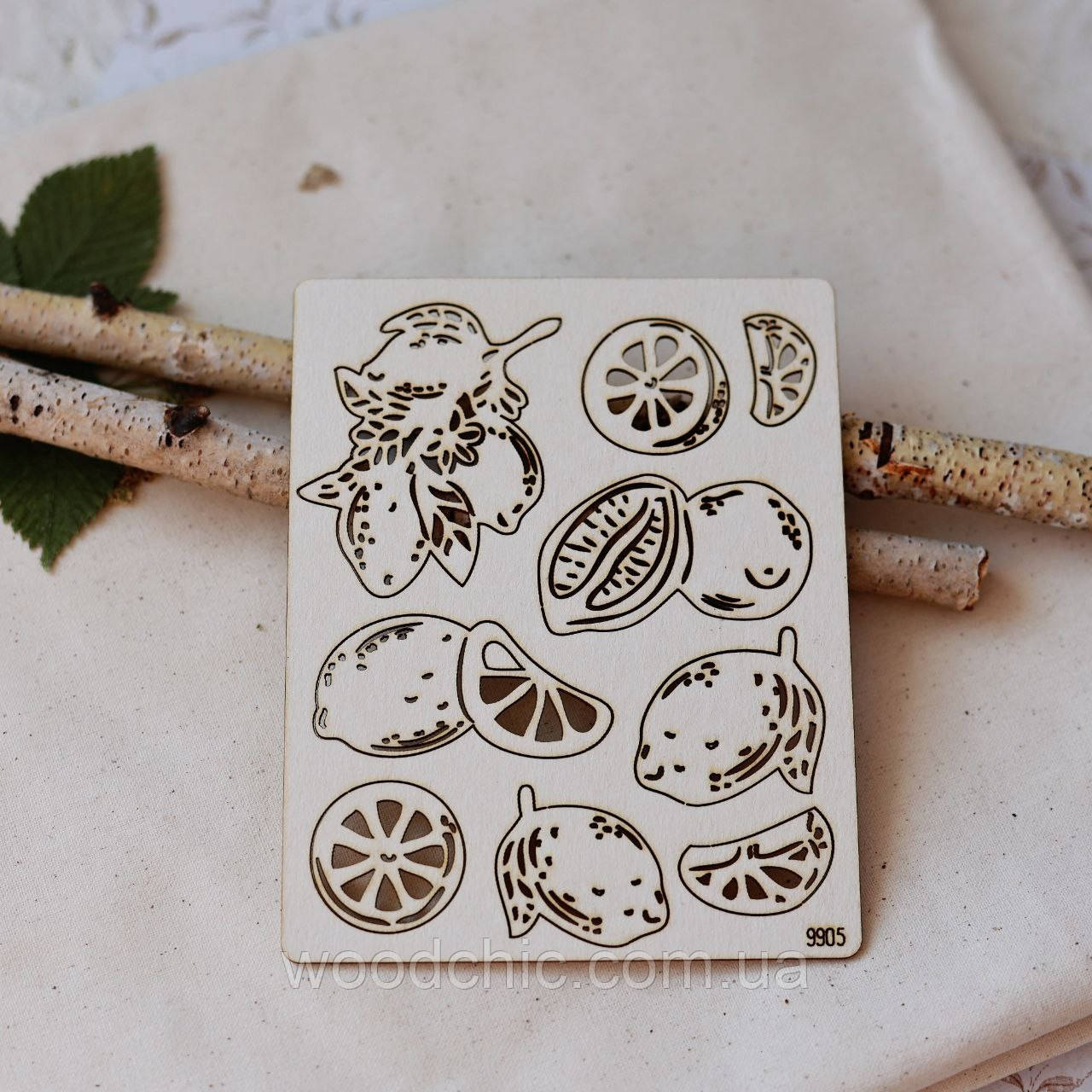 Чіпборд набір лимони, фото 1