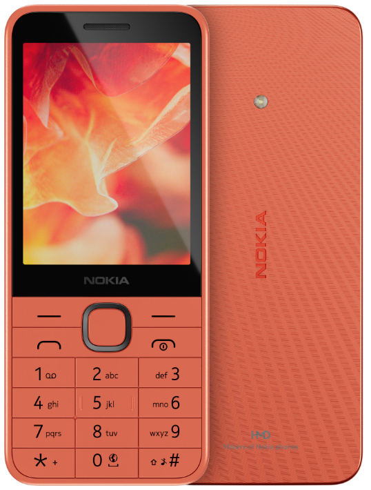 Телефон Nokia 215 4G TA-1613 2024 Peach UA UCRF