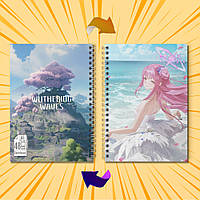 Скетчбук А5 48 арк. 150 гр.м² Гри Wuthering Waves 004
