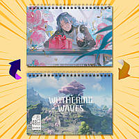 Скетчбук А5 48 арк. 150 гр.м² Гри Wuthering Waves 015