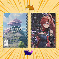Скетчбук А5 48 арк. 150 гр.м² Гри Wuthering Waves 021