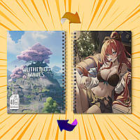 Скетчбук А5 48 арк. 150 гр.м² Гри Wuthering Waves 023
