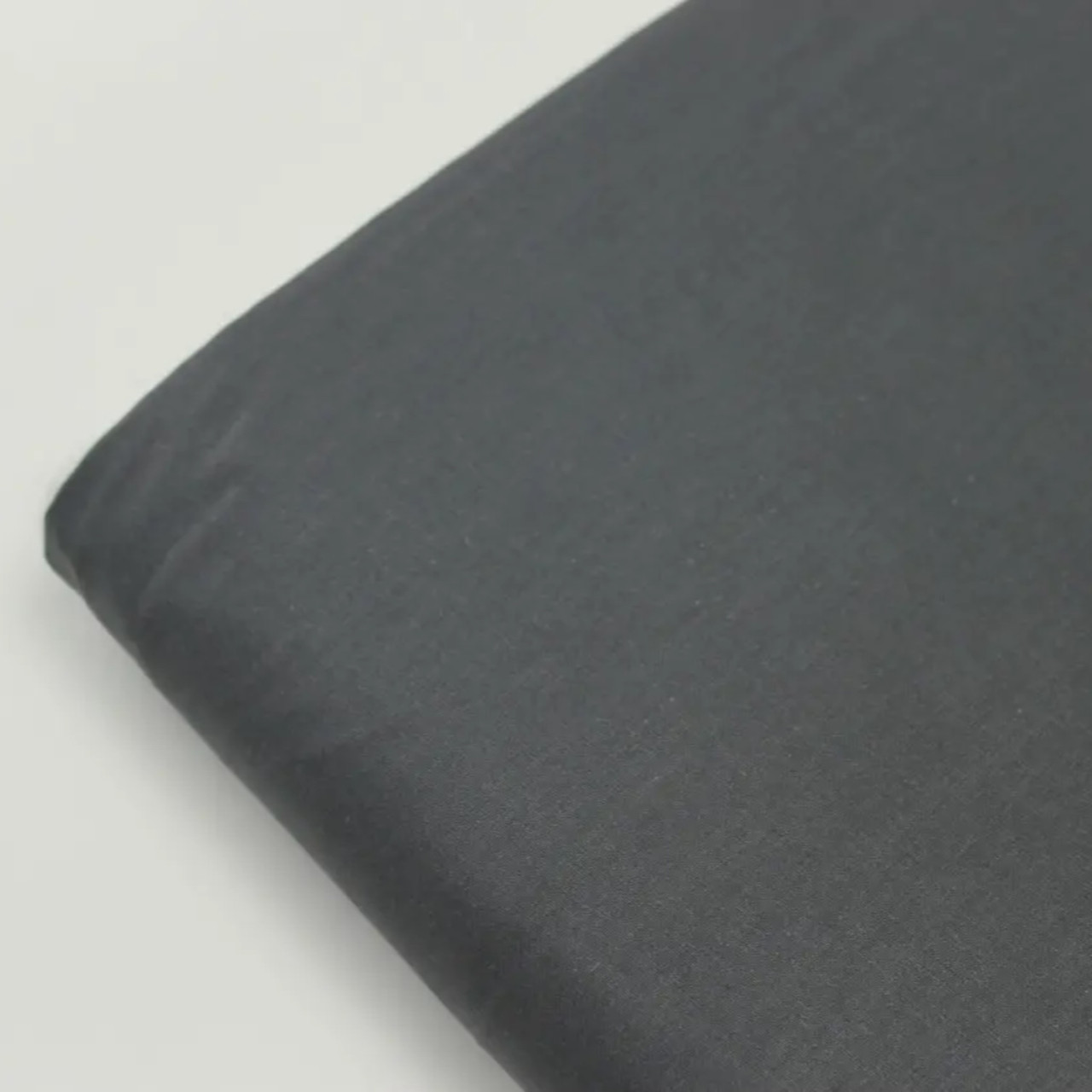 Лоскуток. Тканина для постільної білизни ранфорс графітового кольору Туреччина 240 см No WH-0074-88,47*240 см, фото 1