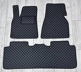 Килимки в салон Екошкіра для Tesla Model S / Тесла Модел С 2012-2021