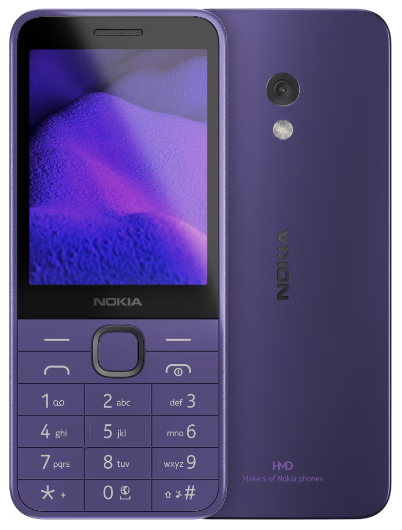 Телефон Nokia 235 4G TA-1614 DS 2024 Purple UA UCRF