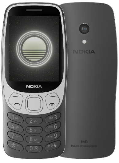 Телефон Nokia 3210 TA-1618 DS 2024 Grunge Black UA UCRF