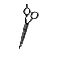 Ножиці прямі стандартне лезо Wings CZ50 Black (CZ50BL)