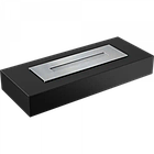 Підлоговий переносний біокамін окремостоячий для дому, тераси KRATKI INDIA MAX CZARNY з сертифікатом TUV, фото 2