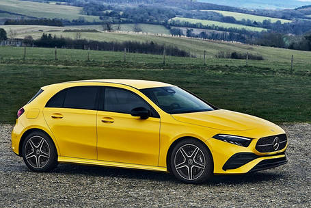 Диски та шини на Mercedes Benz A-Class