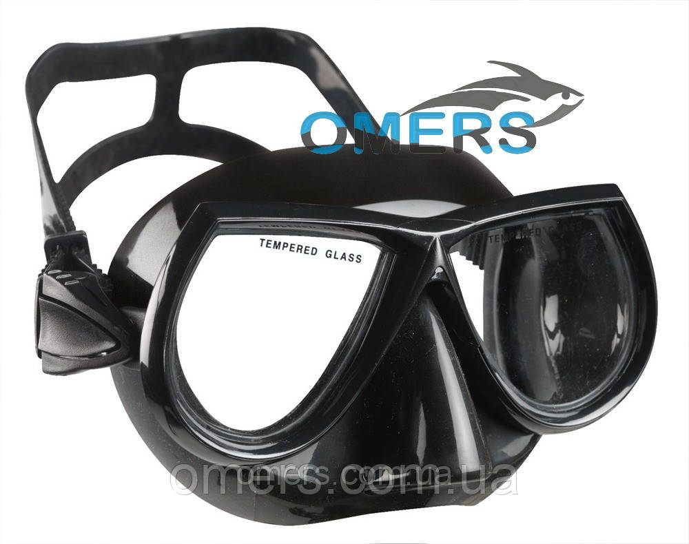 Маска SALVIMAR Golimar Black/Golimar Green для підводного полювання