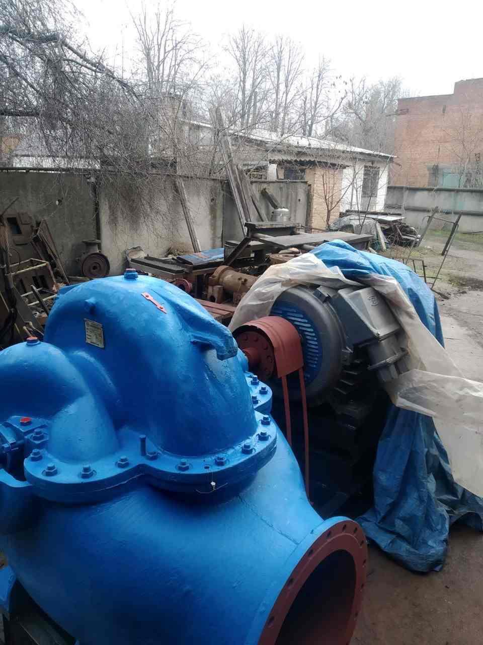Насос 24 НДС динамічний, двостороннього входу, відцентровий, горизонтальний, одноступеневий для води.