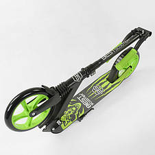 Самокат Best Scooter Wolf 21478 (складний, підніжка, PU колеса, на підшипниках ABEC 7), фото 3