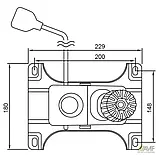 Комплект механізм гойдання + пневмопатрон + чохол. Тилт (Tilt) 150х200 для офісного крісла Топ-ган, фото 6