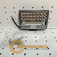 Фара LED прямокутна 144W (48 діодів) (15х11х3см)