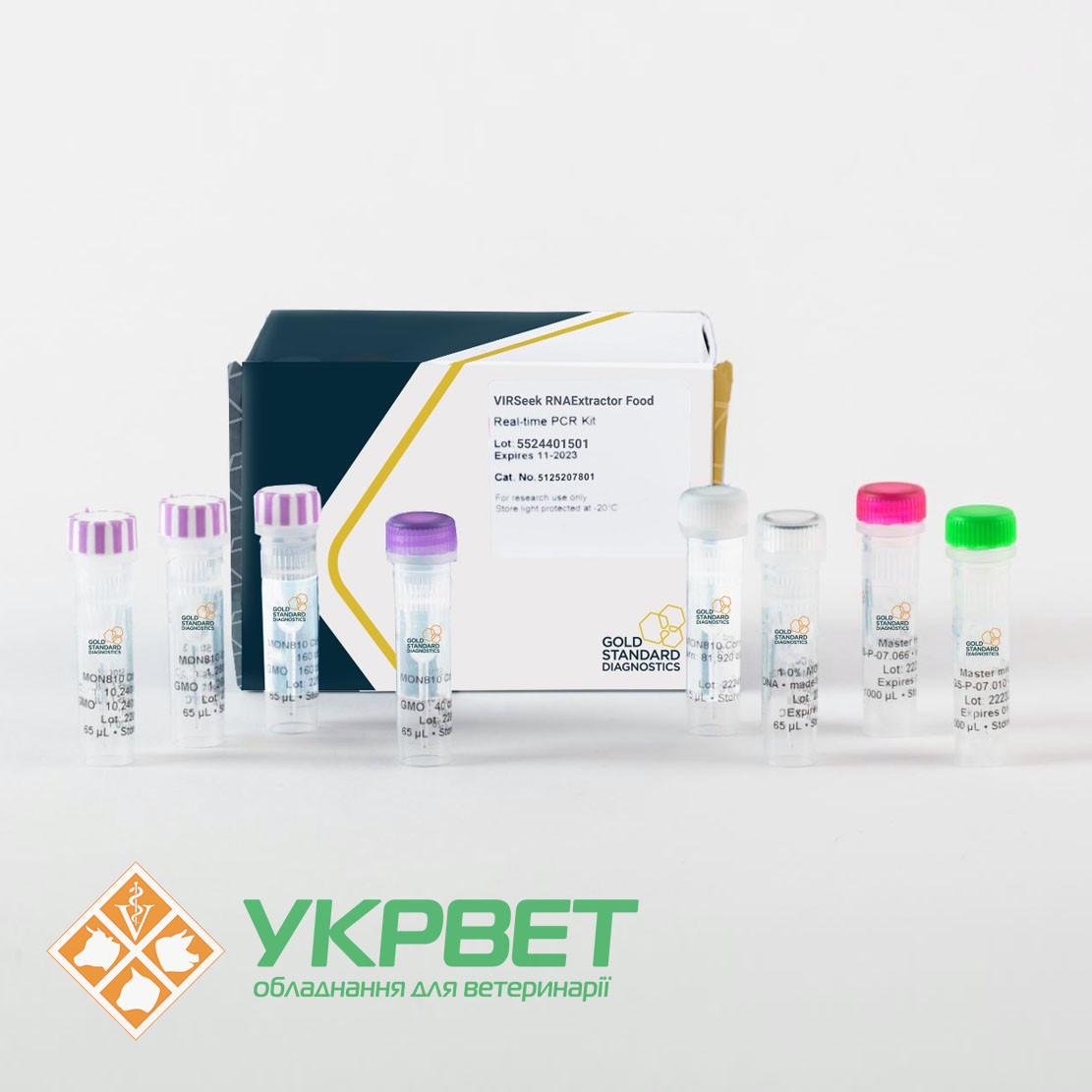 Набір VIRSeek RNAExtractor для екстракції вірусної РНК із зразків харчових продуктів