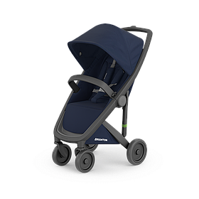 Коляска прогулянкова Greentom, Blue-Black