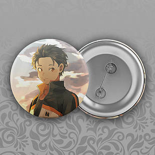 Значок 32 мм Аніме Re_Zero 008