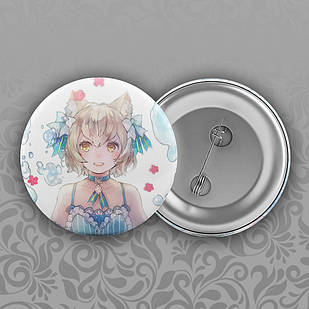 Значок 56 мм Аніме Re_Zero 009
