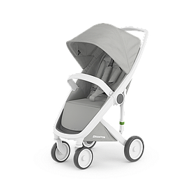 Коляска прогулянкова Greentom, Grey-White