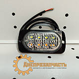 Стробоскоп LED 12/24V, 8 LED діодів (86х41х10мм) aluminum, фото 3