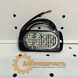 Стробоскоп LED 12/24V, 8 LED діодів (86х41х10мм) aluminum, фото 5