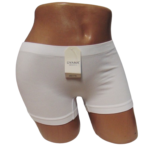 Трусики шортики рубчик Dyana L-XL білі 182