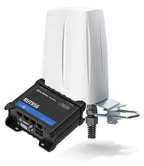 Комплект антена+маршрутизатор: QuWireless QuSpot (A955S) + Teltonika RUT956