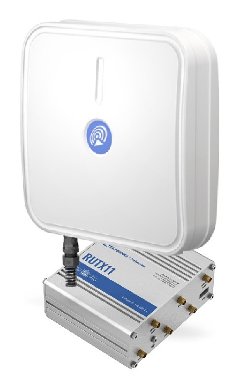Комплект антена+маршрутизатор: QuWireless QuMax (AXRA) + Teltonika RUTX11