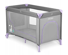 Дорожнє дитяче ліжечко складний манеж 125x65x78 см Ricokids Сіре, фото 4