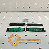 Ліхтар LED габаритний 24V; 6 led діодів SMD оптич. лінза (95х20х10) (зел.), фото 4