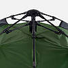 Автоматичний тримісний намет Naturehike NH21ZP008 (Dark Green), фото 7