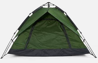 Автоматичний тримісний намет Naturehike NH21ZP008 (Dark Green), фото 5