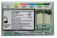 Штифти паперові  Pearl Endopia / Перл Ендопіа    0,4 №45-80 (100 шт.)