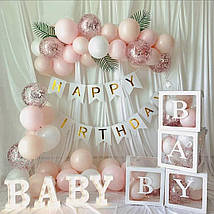 Коробки для кульок BABY 30х30см | Білий, фото 5