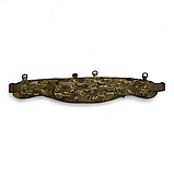 Варбелт тактичний ремінь РПС 2.0 на моллє в кольорі мультикам з відділом під балістичний вкладиш, фото 4