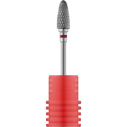 Фреза твердосплавна Nail Drill "Кукурудза" 092 03 червона, фото 1