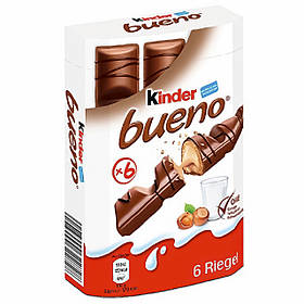 Вафлі Kinder Bueno 6х 129г