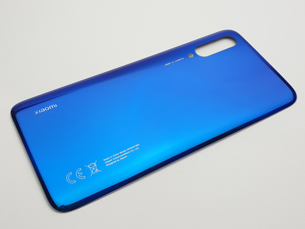 Кришка xiaomi mi9 lite синя сервісний оригінал з розборки