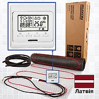 Підлога з підігрівом Ryxon HM-200 - 4,0 м2 нагрівальний мат із програмованим терморегулятором E51
