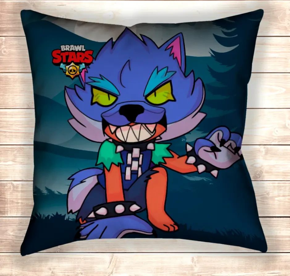 Подушка Leon Werewolf with Moon
