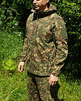 Штормівка тактична Хижак, чоловіча камуфляжна куртка весна/літо