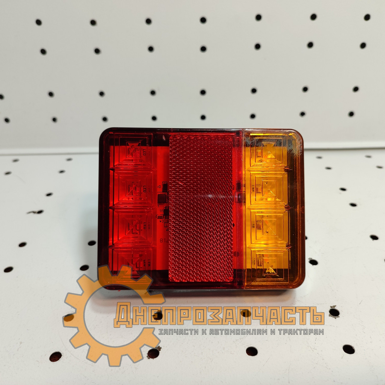 Ліхтар LED задній (120х95х22) 12/24/30V 12 led діодів+20см провід