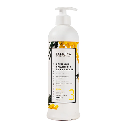 Крем для рук нігтів та кутикули Мімоза Tanoya 500 мл, фото 1
