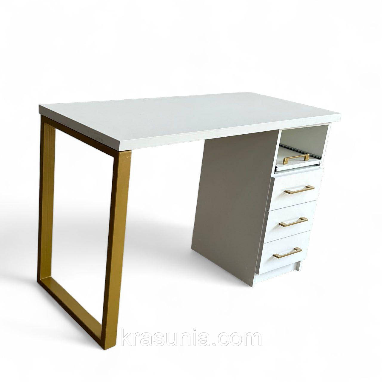 Манікюрний стіл Mark SM-100-29 металевою ніжкою