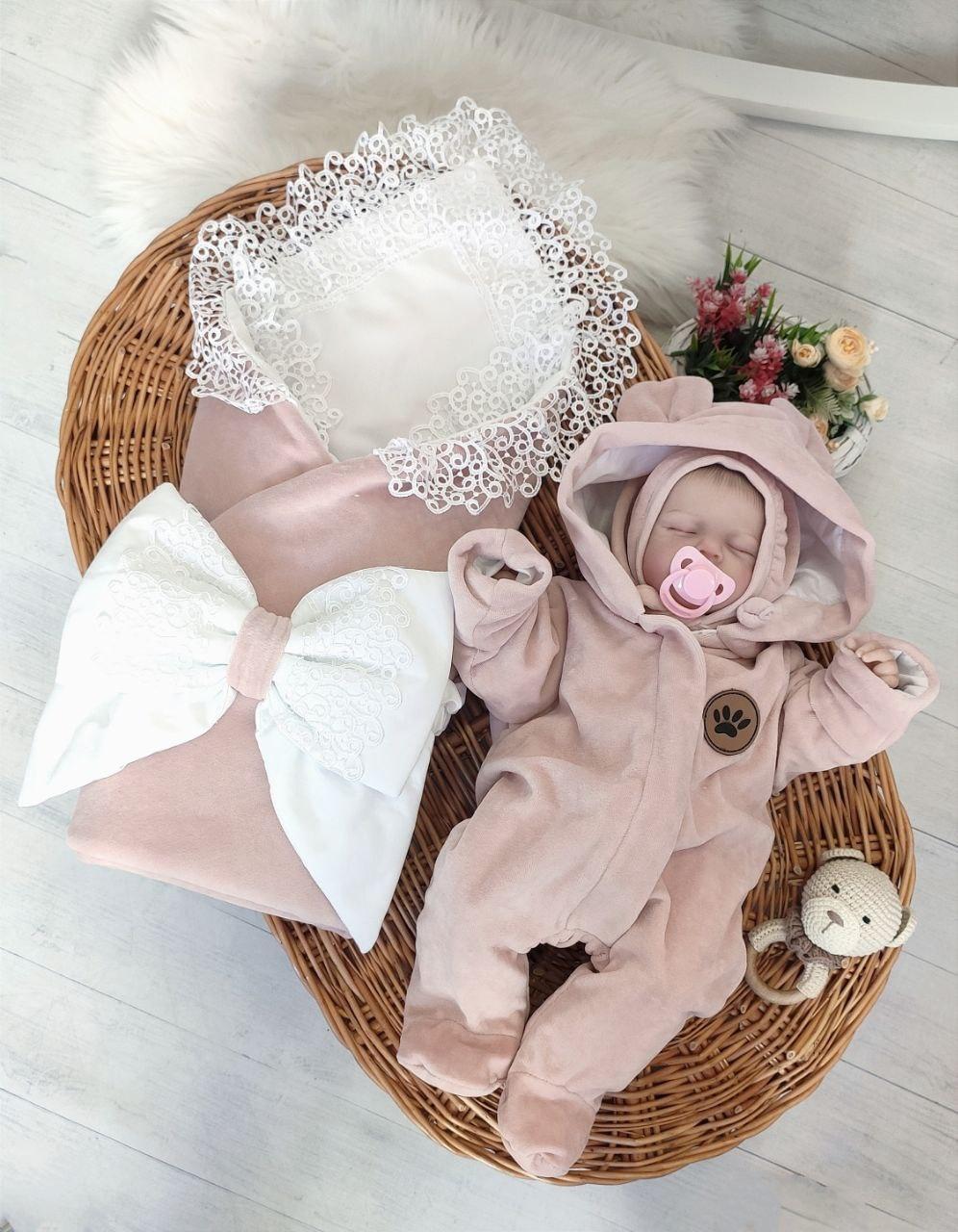 Дитячий конверт на виписку 80х80, модель 8, фото 1