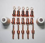 Сопла, катоди PT-31 набір (22 деталі) для CUT-40, фото 3