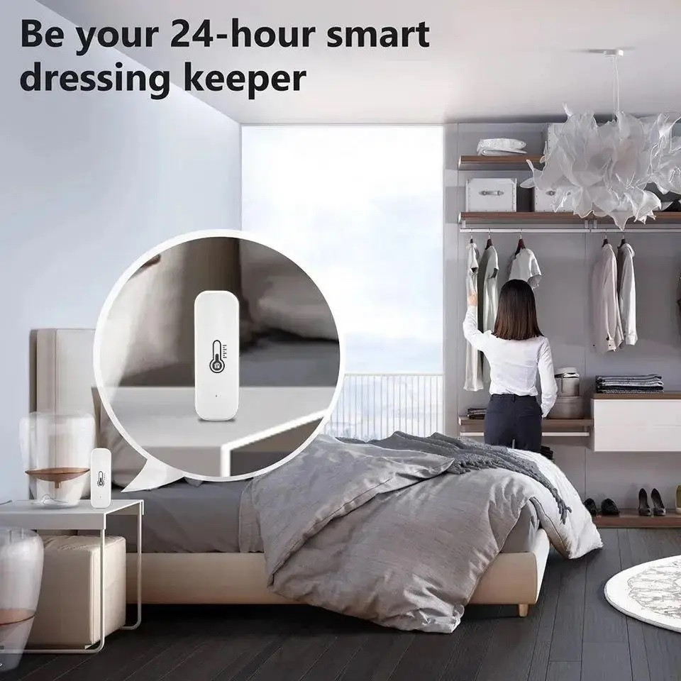 Wi-Fi датчик температури та вологості PT-TY800S Tuya Smart / Smart Life ...