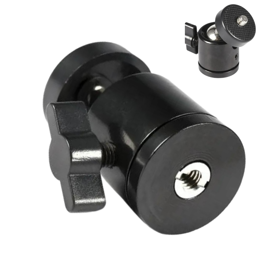 Кульова головка для штатива Profi-light G-38 з перехідником 1/4-3/8, фото 1